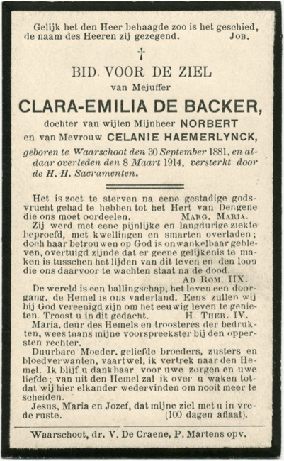 Clara-Emilia De Backer