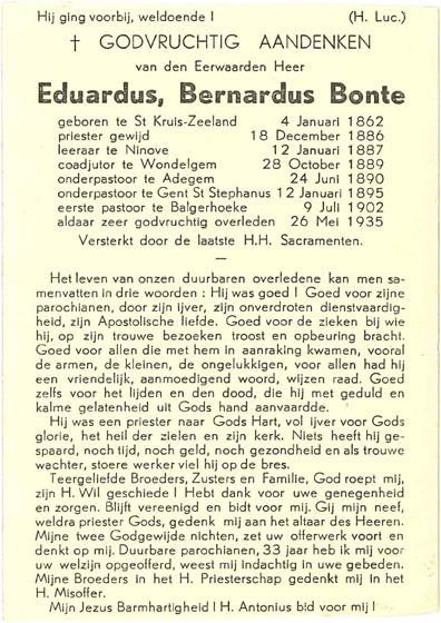 Eduardus Bernardus Bonte