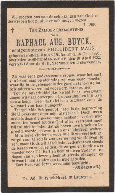 Raphael Aug. Buyck