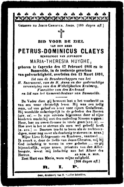 Petrus Dominicus Claeys