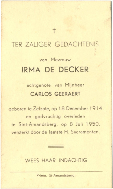 Irma De Decker