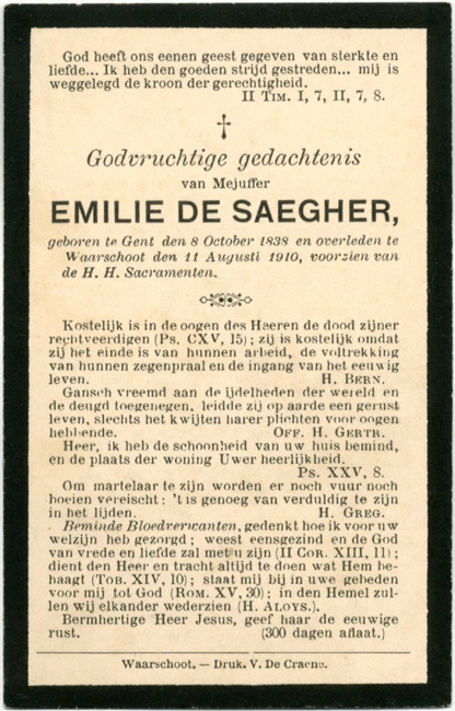 Emilie De Saegher