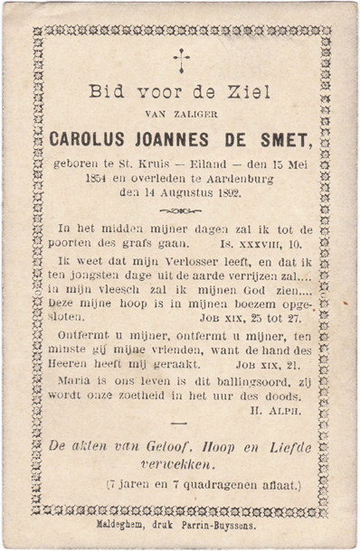 Carolus Joannes De Smet