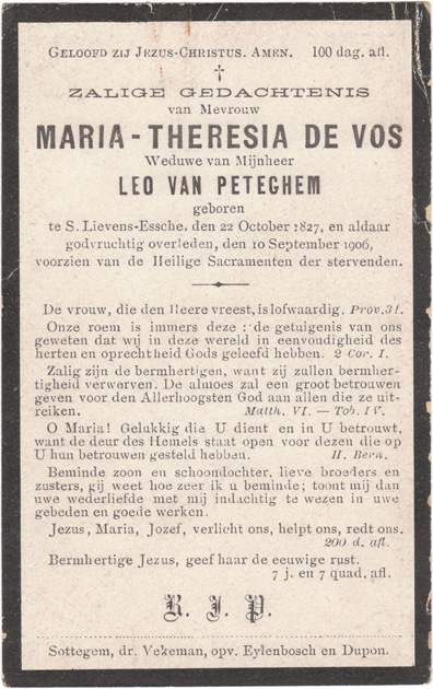 Marie-Theresia De Vos