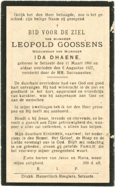 Leopold Goossens