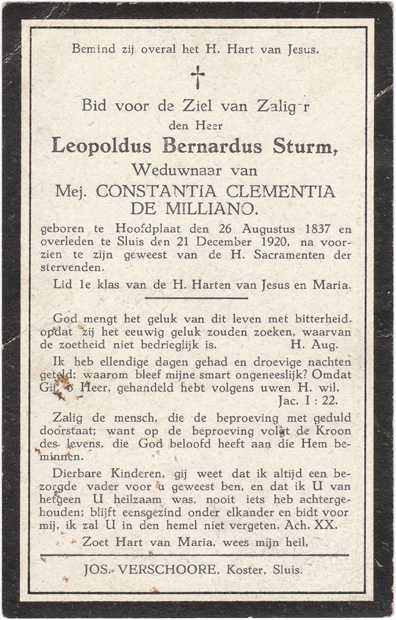 Leopoldus Bernardus Sturm