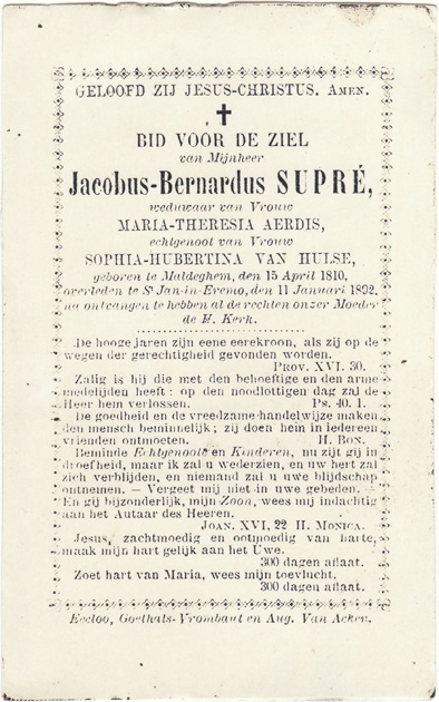 Jacobus Bernardus Supré