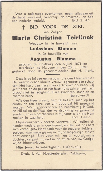 Maria Christina Teirlinck