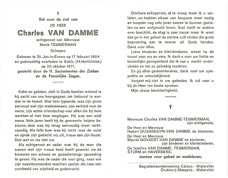 Charles Van Damme