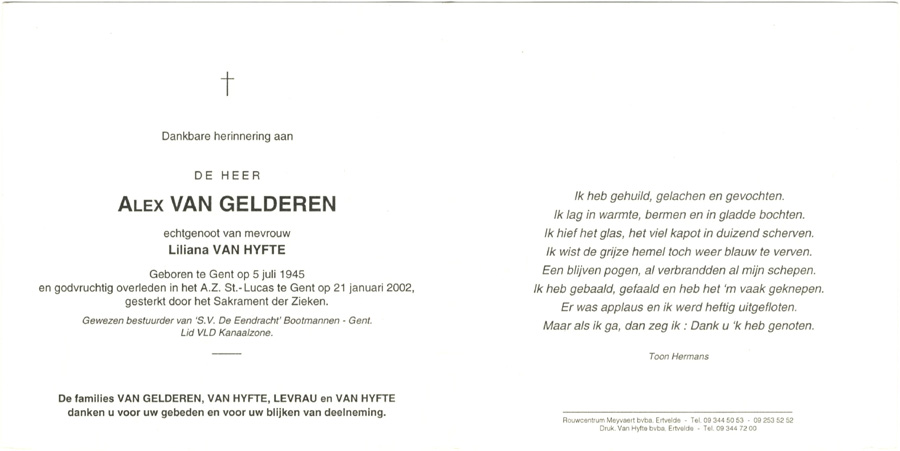 Alex Van Gelderen