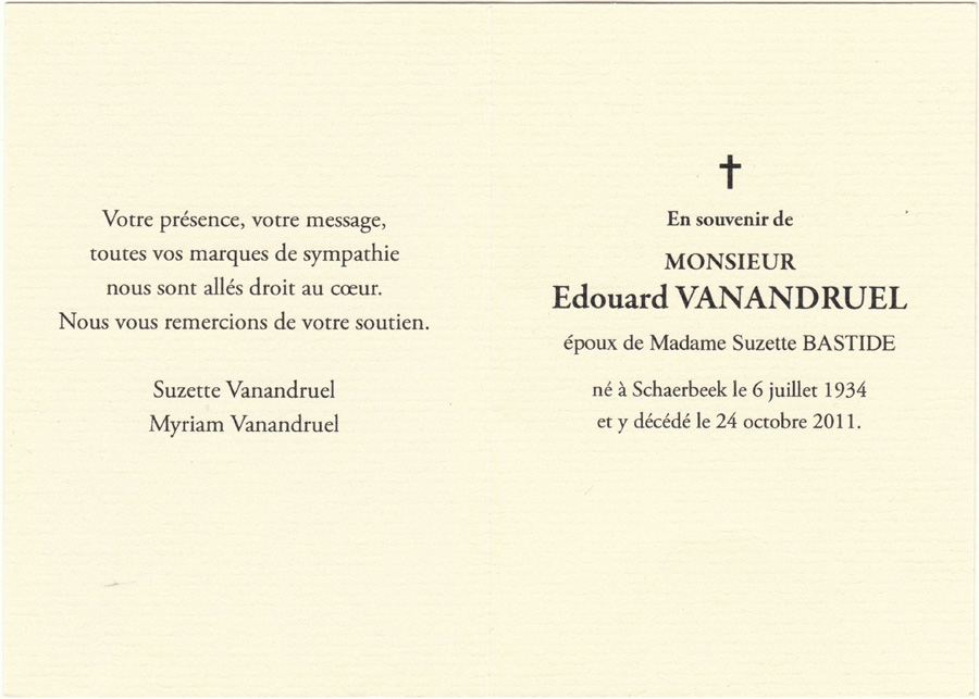 Edouard Vanandruel