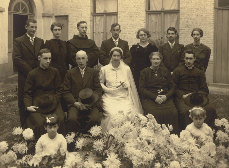 De familie Noë-de Pape in 1943