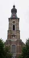 Hansbeke's church spire