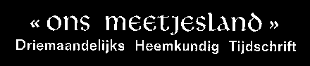 Heemkundig tijdschrift 'Ons Meetjesland'