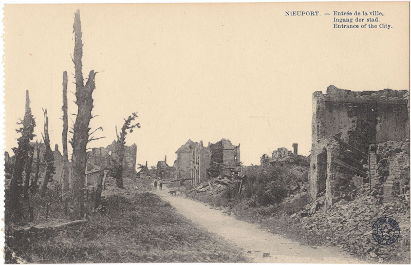 Nieuport, entrance of the City / ingang der stad