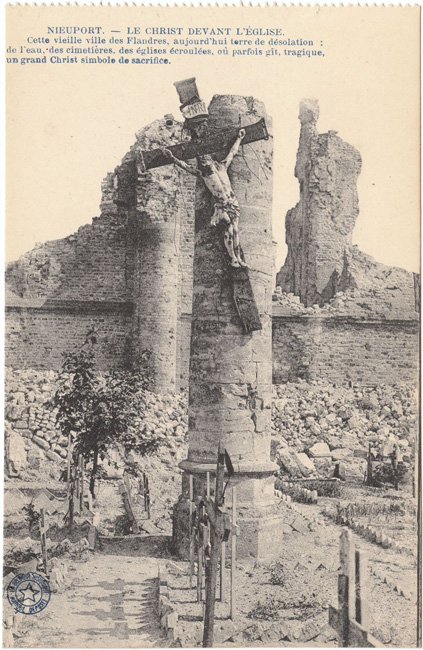 Nieuport, the statue of Christ / het Kruisbeeld