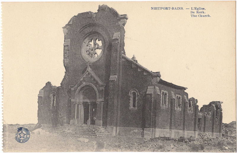 Nieuport, the church / de kerk