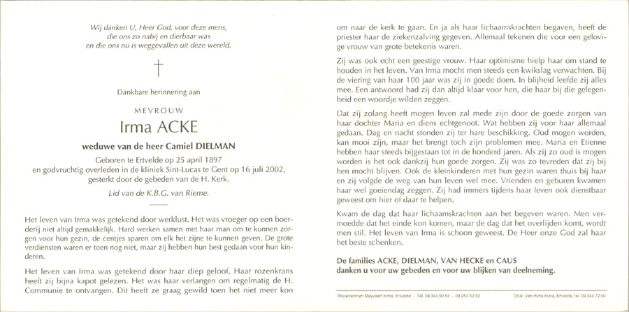 Irma Acke