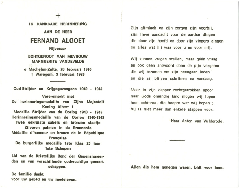 Fernand Algoet