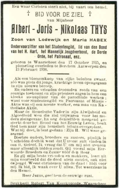 Albert Joris Nikolaas Thys