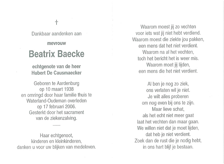 Beatrix Baecke