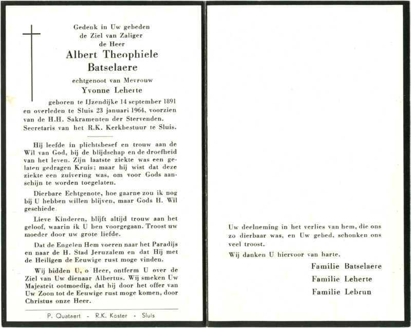 Albert Theophiele Batselaere