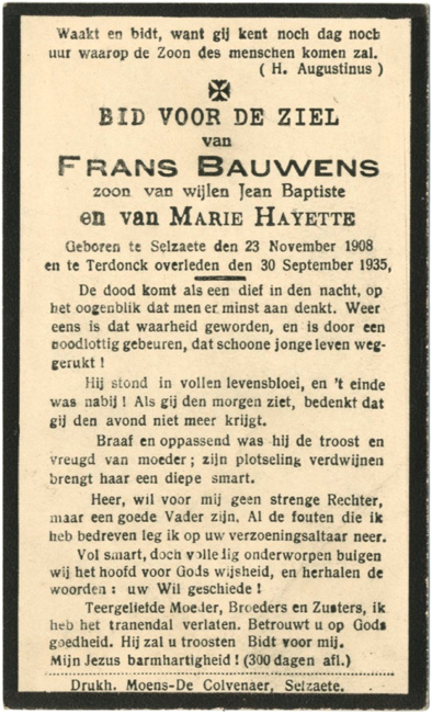 Frans Bauwens