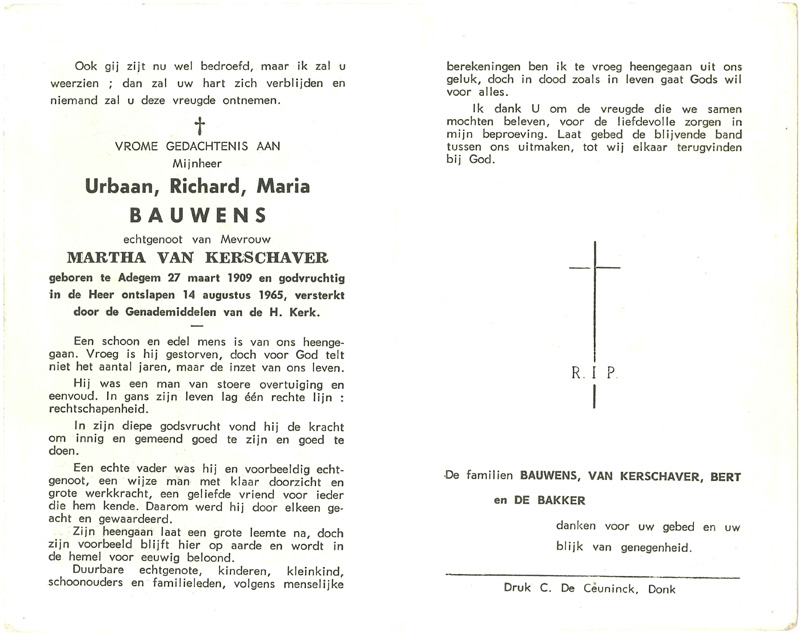 Urbaan Richard Maria Bauwens