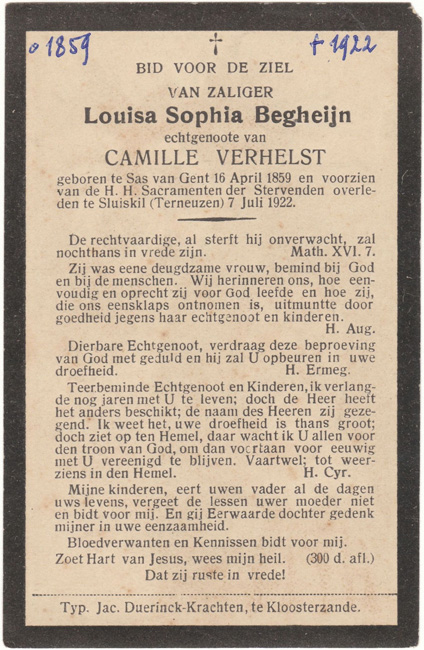 Louisa Sophia Begheijn