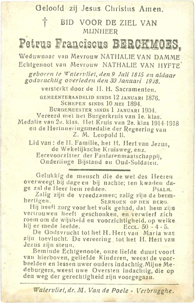 Petrus Franciscus Berckmoes