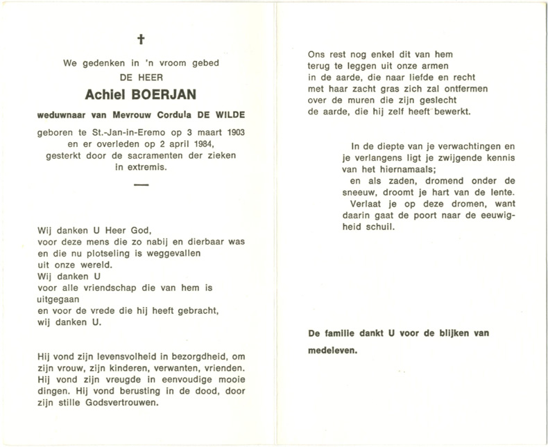 Achiel Boerjan