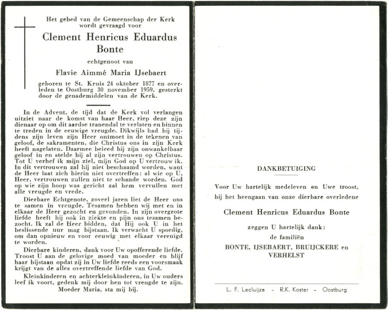 Clement Henricus Eduardus Bonte