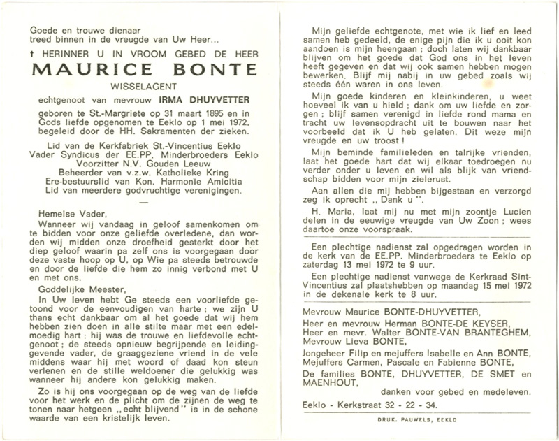 Maurice Bonte
