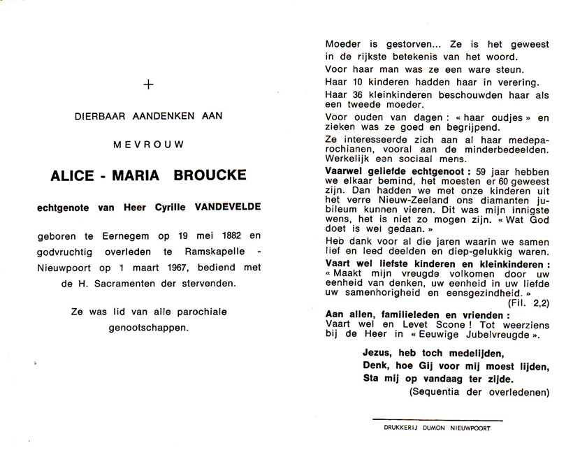 Alice Maria Broucke