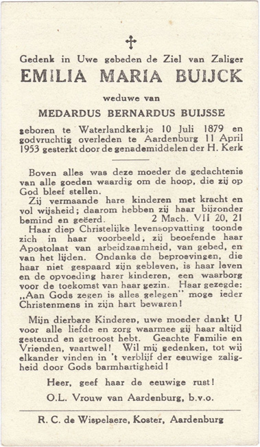 Emilia Maria Buijck