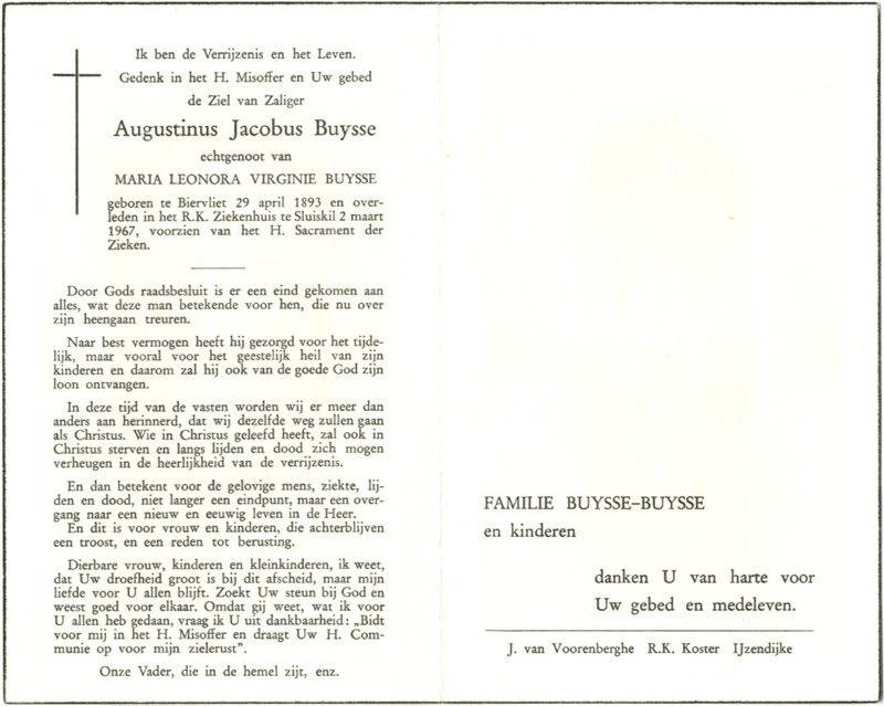 Augustinus Jacobus Buysse