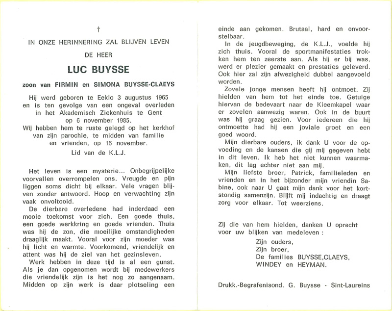 Luc Buysse