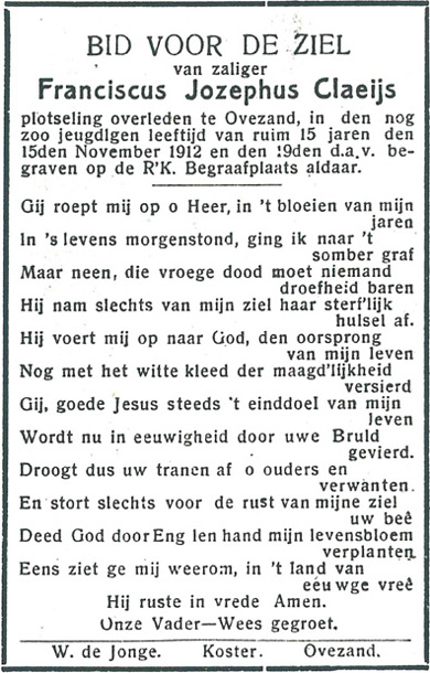 Franciscus Jozephus Claeijs