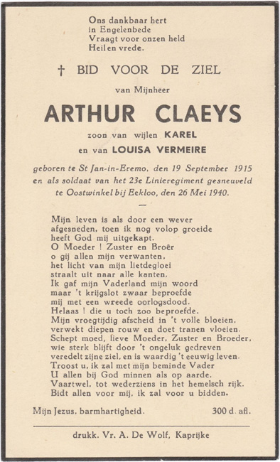 Arthur Claeys