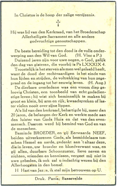 Carolus Ludovicus Claeys