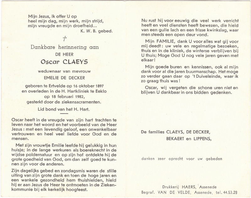 Oscar Claeys
