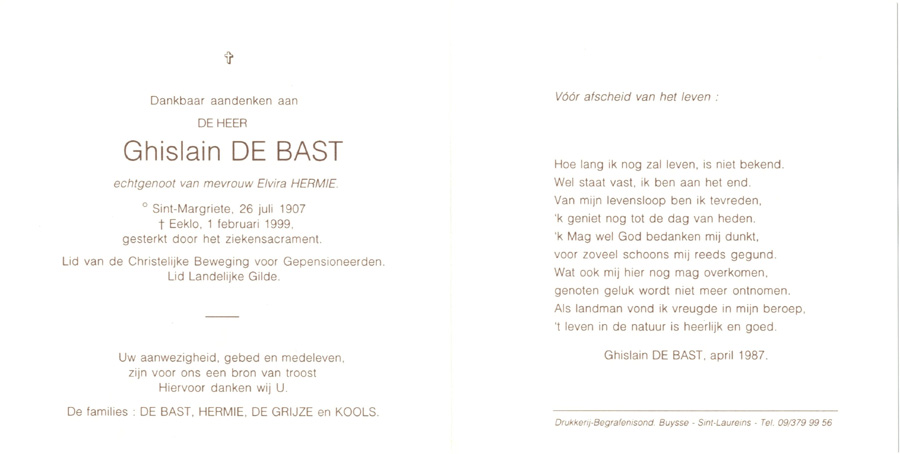 Ghislain De Bast