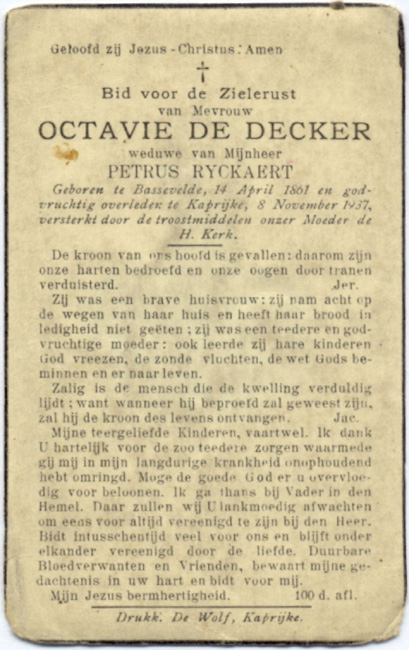 Octavie De Decker