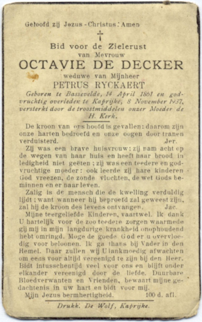 Octavie De Decker