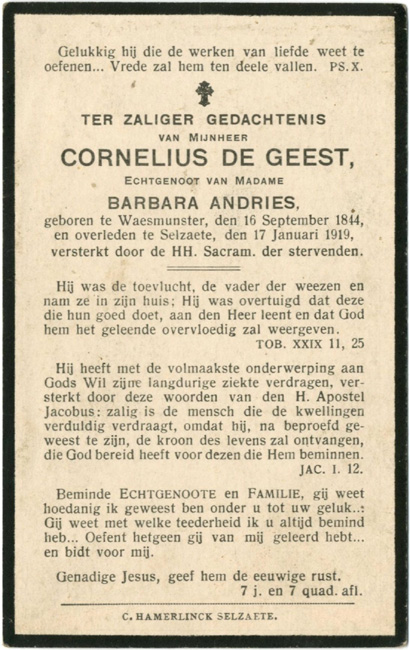Cornelius De Geest