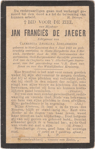 Jan Francies De Jaeger