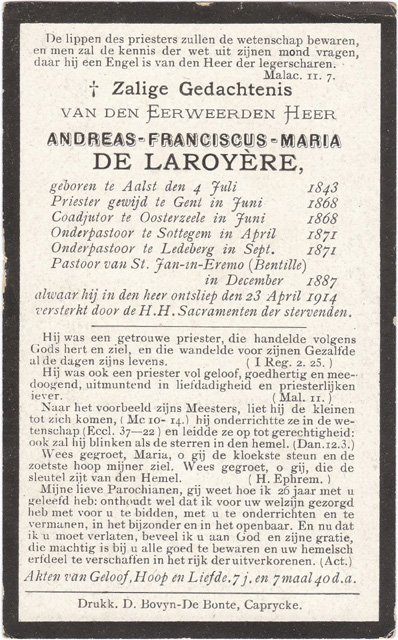 Andreas-Franciscus-Maria De Laroyère