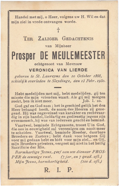 Prosper De Meulemeester