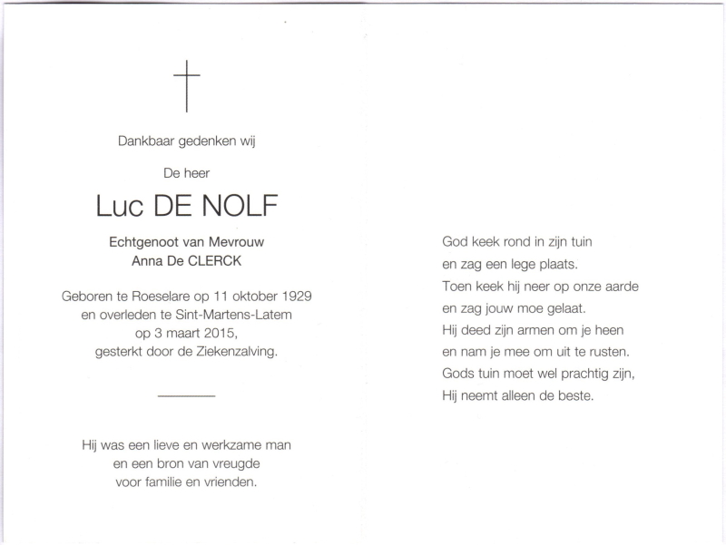 Luc De Nolf