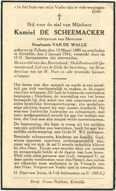 Kamiel De Scheemacker